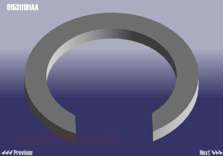 ������ ��������� ��� 5 �������� (��) 015311191AA 