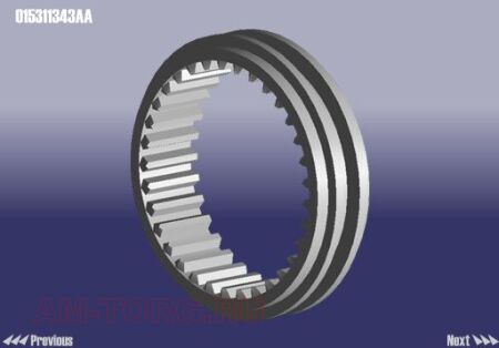 ������ �������� 5 �������� (��) 015311343AA 